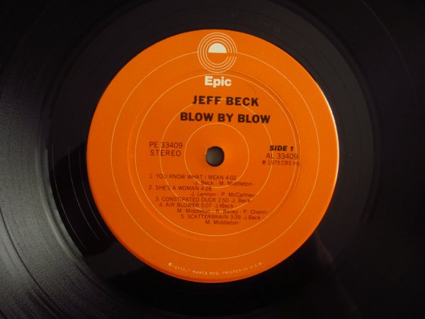 画像3: Jeff Beck / Blow By Blow (3)