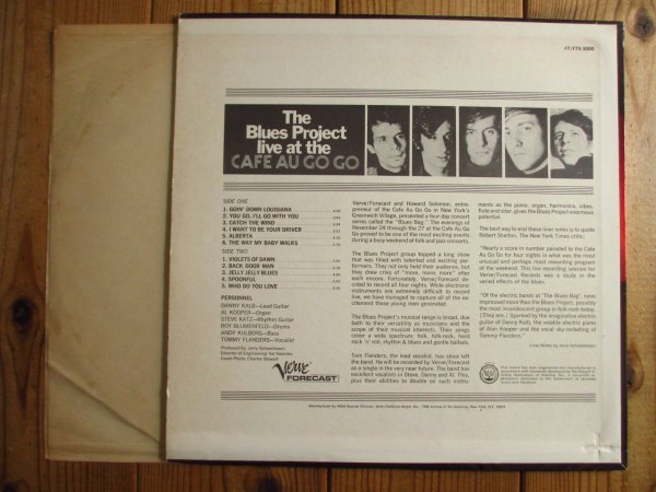 画像2: The Blues Project / Live At The Cafe Au Go Go (2)