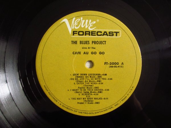 画像3: The Blues Project / Live At The Cafe Au Go Go (3)