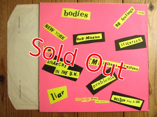 画像2: Sex Pistols / Never Mind The Bollocks Here's The Sex Pistols (2)