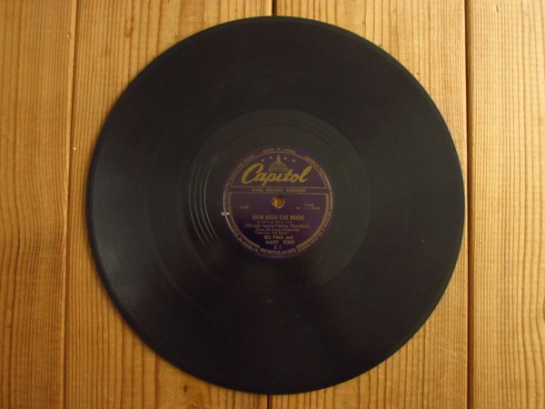 画像3: Les Paul And Mary Ford / How High The Moon - Walkin' And Whistlin' Blues (3)