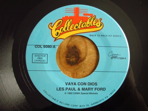 画像2: Les Paul & Mary Ford / Vaya Con Dios - How High The Moon (2)