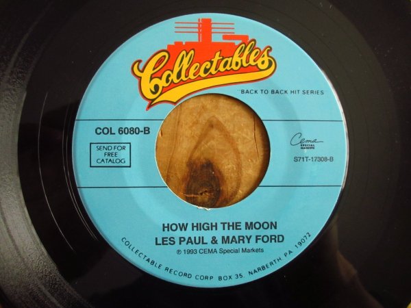 画像1: Les Paul & Mary Ford / Vaya Con Dios - How High The Moon (1)