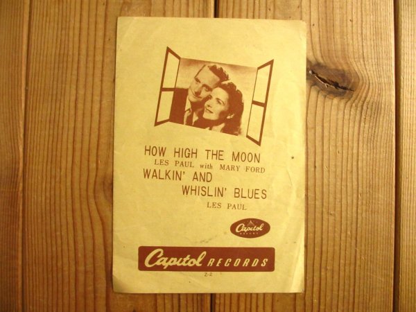 画像5: Les Paul And Mary Ford / How High The Moon - Walkin' And Whistlin' Blues (5)