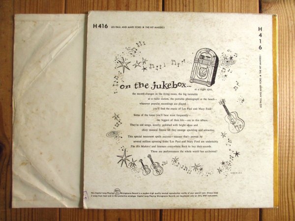 画像2: Les Paul & Mary Ford / The Hit Makers! (2)