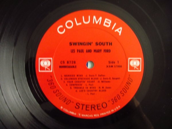 画像3: Les Paul And Mary Ford / Swingin' South (3)