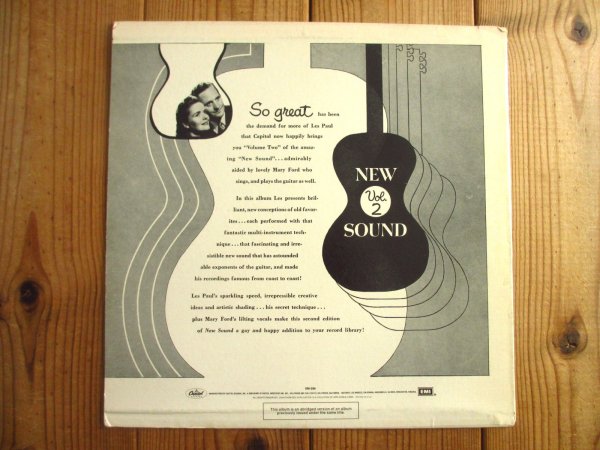 画像2: Les Paul With Mary Ford / Les Paul's New Sound With Mary Ford, Vol. 2 (2)