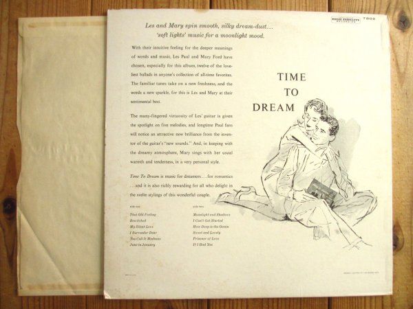 画像2: Les Paul And Mary Ford / Time To Dream (2)