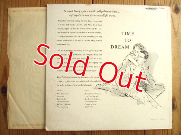 画像2: Les Paul And Mary Ford / Time To Dream (2)