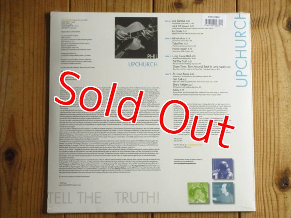 画像2: 初LP化！ジャズギター四天王フィルアップチャーチの2001年作がリマスター限定アナログ盤で入荷！■Phil Upchurch / Tell The Truth (2)