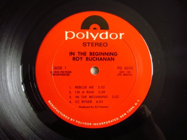 画像3: Roy Buchanan / In The Beginning (3)