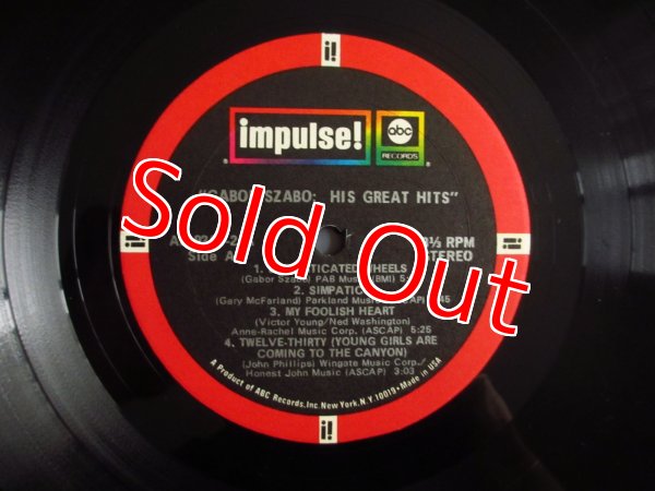 画像5: Gabor Szabo / His Great Hits (5)