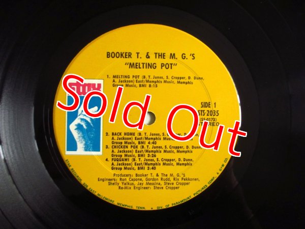画像3: Booker T & The MG's / Melting Pot (3)