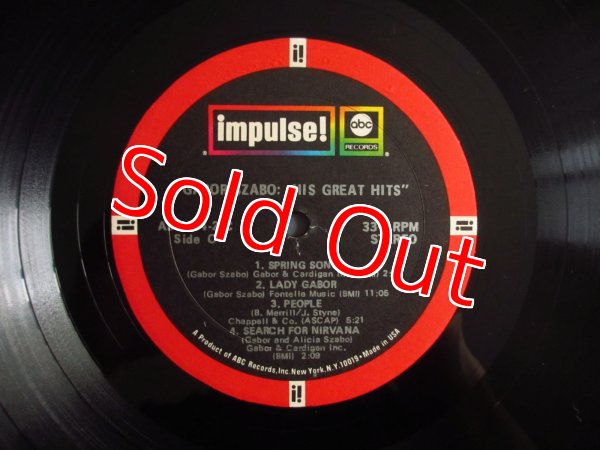 画像4: Gabor Szabo / His Great Hits (4)