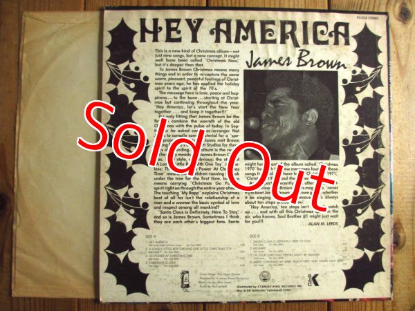 画像2: James Brown / Hey America (2)