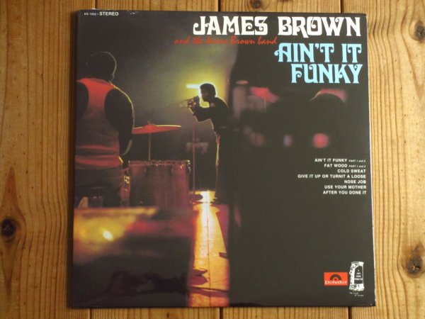 画像1: ファンクの帝王ジェイムスブラウンによる1970年インストファンク傑作がアナログ盤で入荷！■James Brown And The James Brown Band / Ain't It Funky (1)