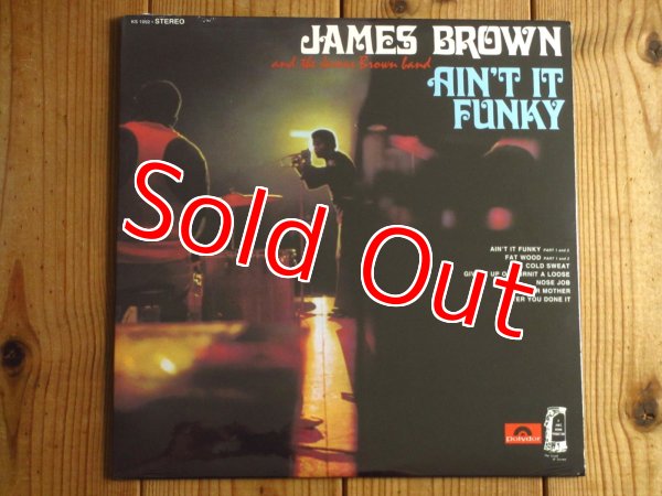 画像1: ファンクの帝王ジェイムスブラウンによる1970年インストファンク傑作がアナログ盤で入荷！■James Brown And The James Brown Band / Ain't It Funky (1)