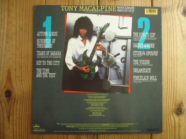 画像2: Tony MacAlpine / Maximum Security (2)
