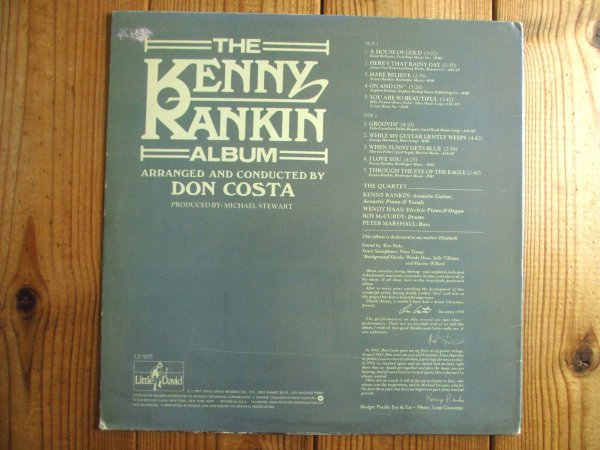 画像2: Kenny Rankin / The Kenny Rankin Album (2)