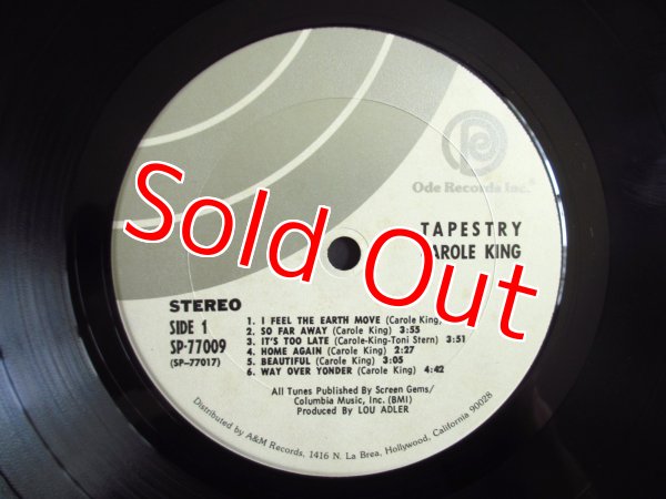 画像4: Carole King / Tapestry  (4)