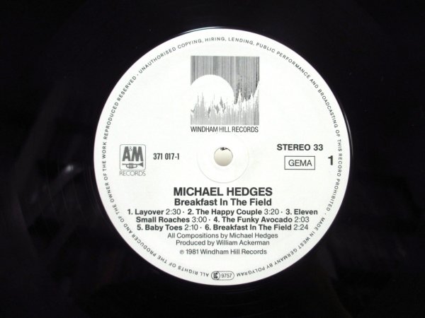 画像3: Michael Hedges / Breakfast In The Field (3)