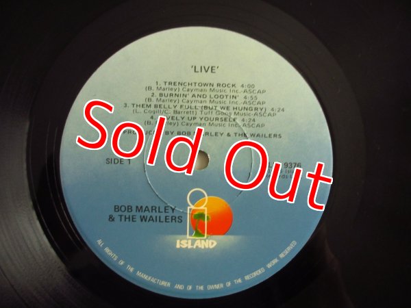 画像3: Bob Marley And The Wailers / Live! (3)