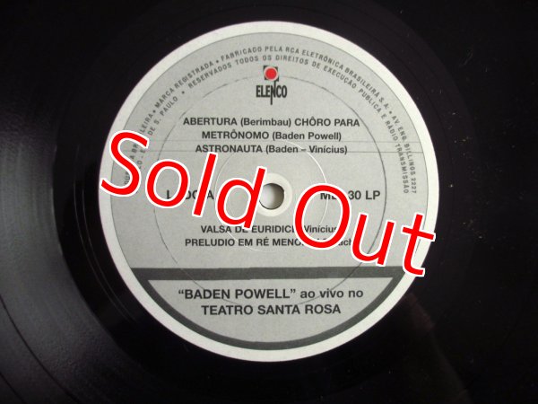 画像3: Baden Powell / Ao vivo no Teatro Santa Rosa (3)