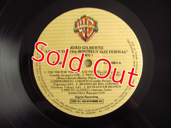 画像5: Joao Gilberto / Live At The 19th Montreux Jazz Festival (5)
