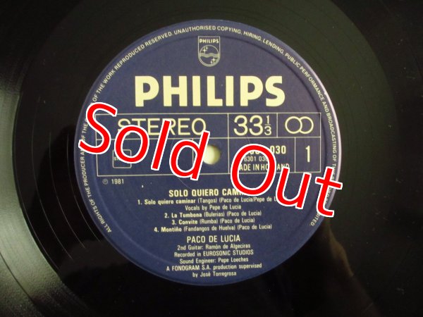 画像3: Paco De Lucia / Solo Quiero Caminar (3)