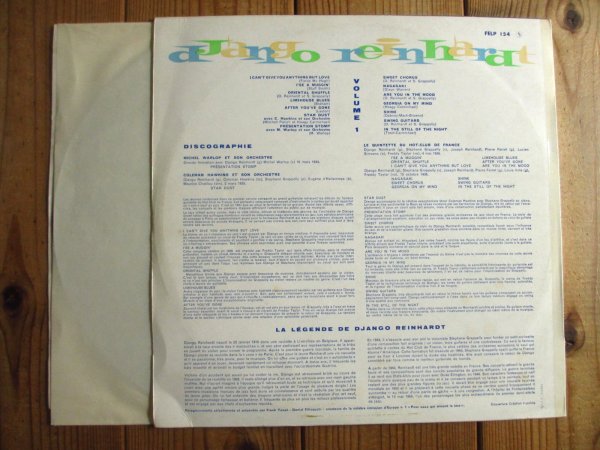 画像2: Django Reinhardt / Volume 1 (2)