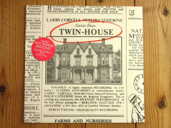画像1: Larry Coryell - Philip Catherine / Twin-House  (1)