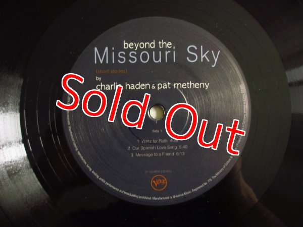 画像4: Pat Metheny & Charlie Haden / Beyond The Missouri Sky (4)