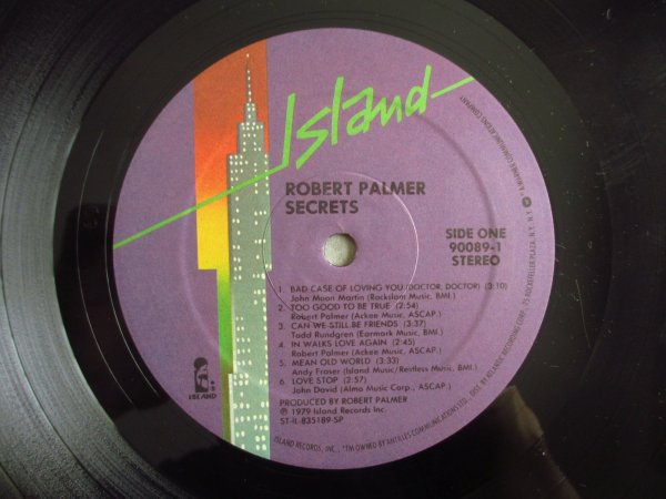 画像3: Robert Palmer / Secrets (3)