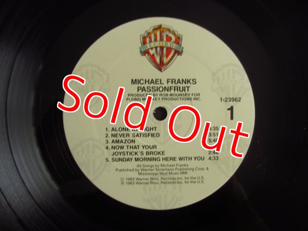 画像3: Michael Franks / Passion Fruit (3)