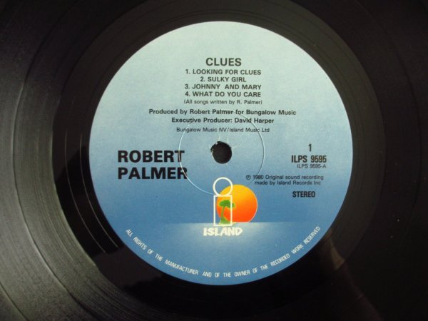 画像3: Robert Palmer / Clues (3)
