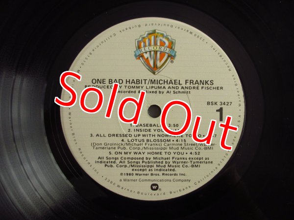 画像3: Michael Franks / One Bad Habit (3)