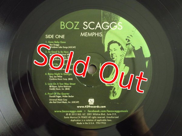 画像3: Boz Scaggs / Memphis (3)