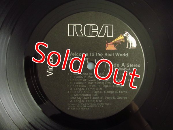 画像3: Mr. Mister / Welcome To The Real World (3)