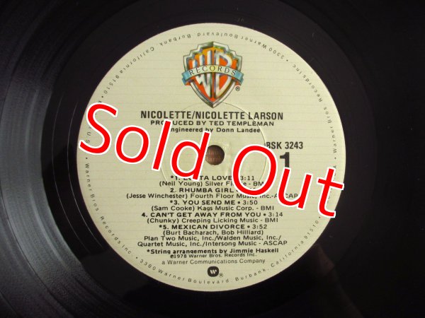 画像3: Nicolette Larson / Nicolette (3)