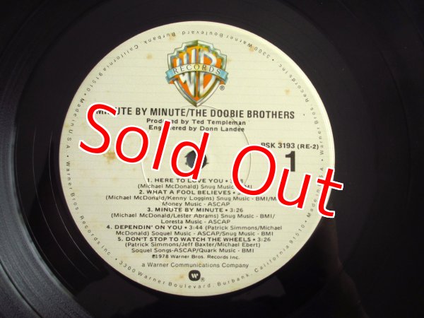 画像3: The Doobie Brothers / Minute By Minute  (3)