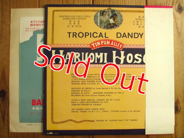 画像2: 細野晴臣 / トロピカル・ダンディー (2)