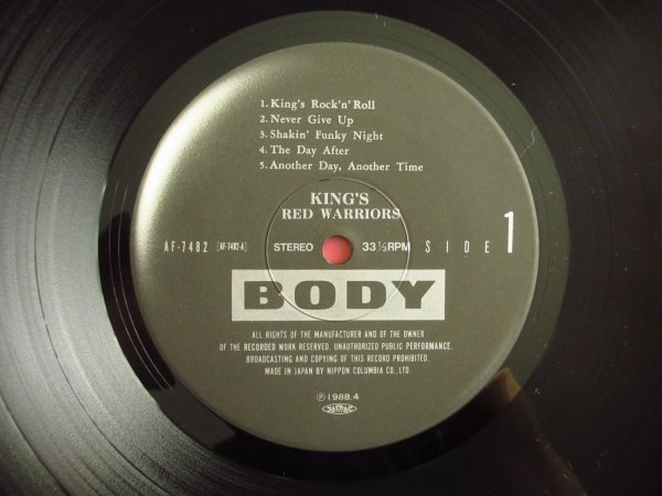画像4: Red Warriors / King's (4)
