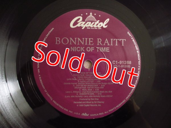 画像3: Bonnie Raitt / Nick Of Time (3)