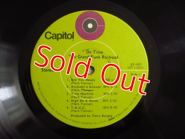 画像3: Grand Funk Railroad ‎/ On Time (3)