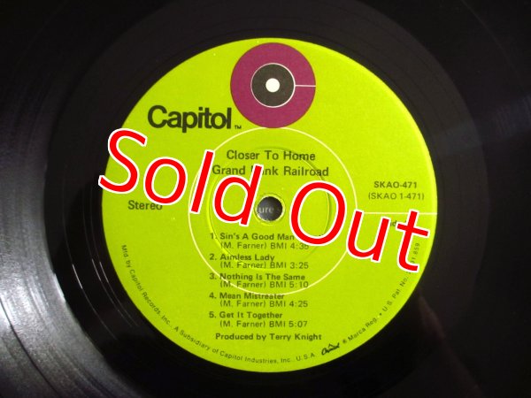 画像4: Grand Funk Railroad ‎/ Closer To Home (4)