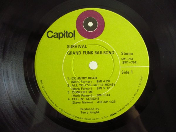 画像3: Grand Funk Railroad / Survival (3)