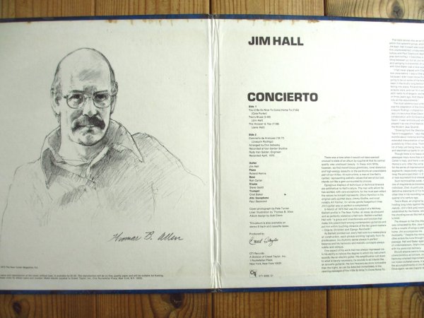 画像2: Jim Hall / Concierto - アランフェス協奏曲 (2)