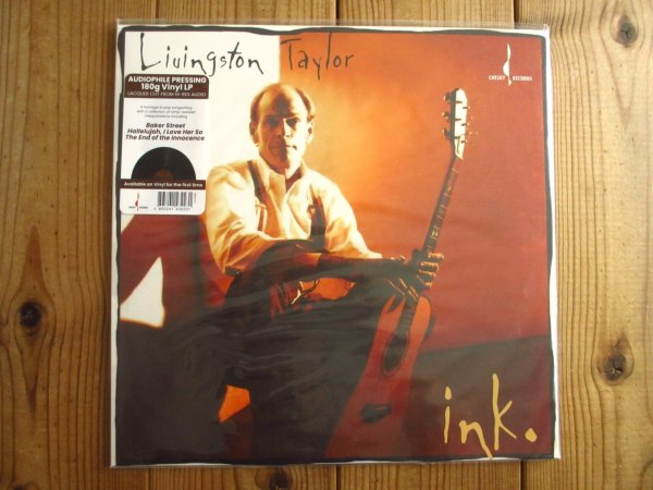 画像1: 初LP化！オーディオファン人気の高音質レーベル「Chesky」に残したリヴィングストンテイラー1997年名作が初アナログ化！■Livingston Taylor / Ink (1)