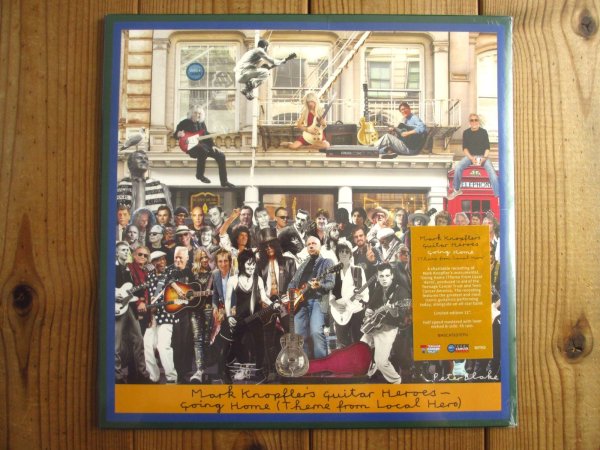 画像1: 再入荷！限定盤！ジェフベック、エリッククラプトン、デヴィッドギルモア、ブライアンメイ、ライクーダー、スラッシュ等が参加！マークノップラーの名曲を新録したチャリティー・シングル！■Mark Knopfler's Guitar Heroes / Going Home (Theme From Local Hero) (1)