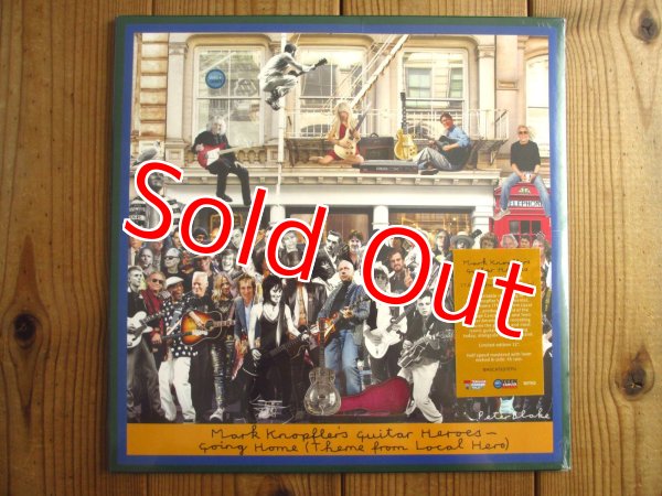 画像1: 再入荷！限定盤！ジェフベック、エリッククラプトン、デヴィッドギルモア、ブライアンメイ、ライクーダー、スラッシュ等が参加！マークノップラーの名曲を新録したチャリティー・シングル！■Mark Knopfler's Guitar Heroes / Going Home (Theme From Local Hero) (1)
